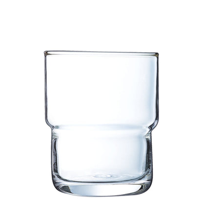 LOG Trinkglas - 16 cl - (Ø 6,3 x 8 cm) - ungeeicht