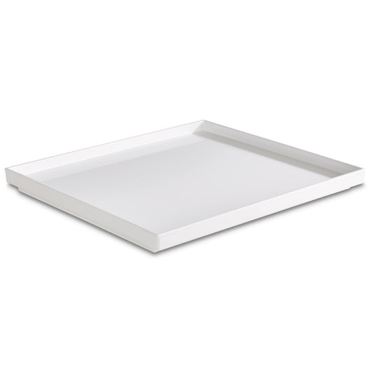 ASIA PLUS Buffettablett GN 1/2 - 32,5 x 26,5 x 3 cm, Melamin - Weiß