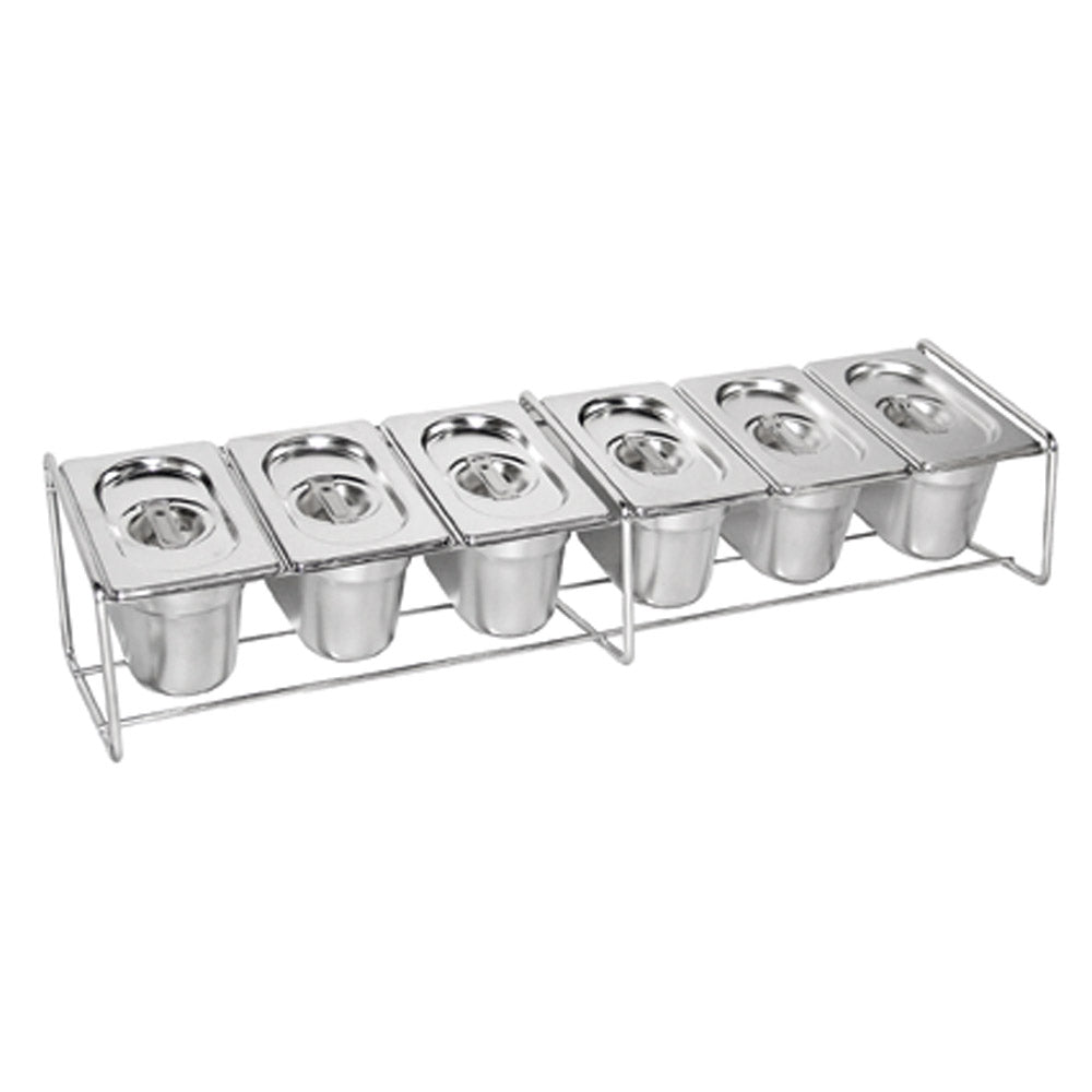 Gestell für GN-Behälter - 67,8 x 18,3 x 14,5 cm