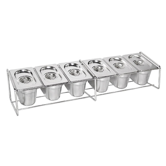 Gestell für GN-Behälter - 67,8 x 18,3 x 14,5 cm