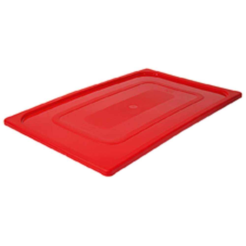 PP-Deckel dichtschließend - GN 1/1 - Rot