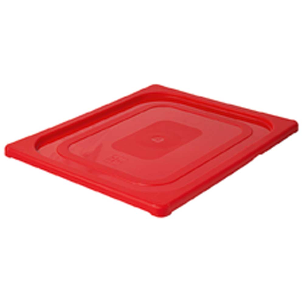 PP-Deckel dichtschließend - GN 1/2 - Rot
