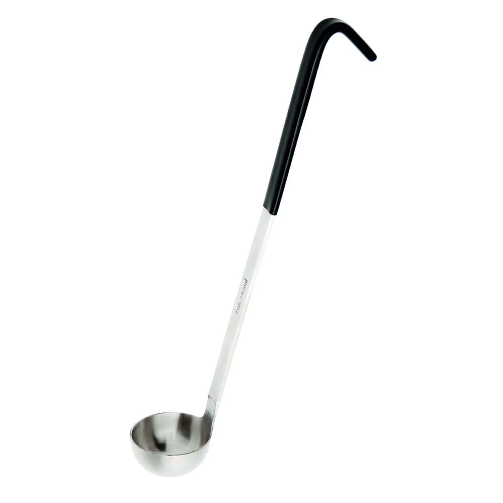 Schöpfkelle Ø 5 cm - 30 ml (Stiel 26 cm - Schwarz)