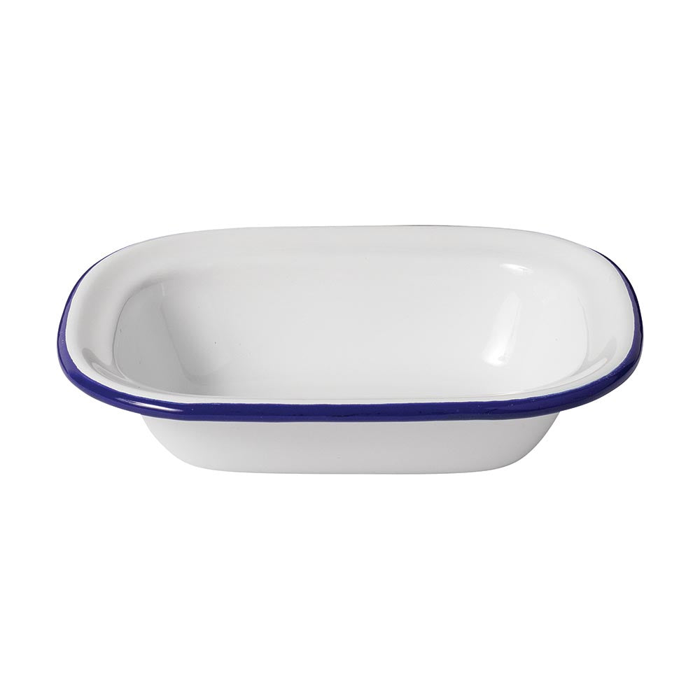 ENAMEL Schale 18 x 13,5 x 4 cm (Inhalt 0,35 l)