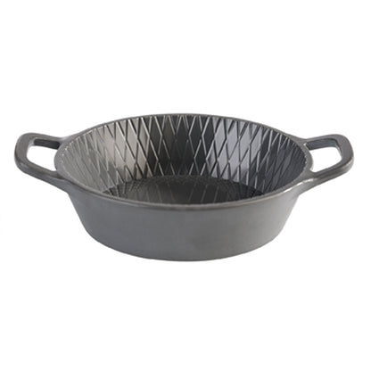 MINI Schale mit Griffen Ø 8,5 x 2,5 cm (Inhalt 70 ml), Melamin - Anthrazit