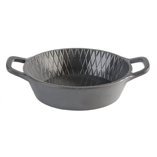 MINI Schale mit Griffen Ø 8,5 x 2,5 cm (Inhalt 70 ml), Melamin - Anthrazit