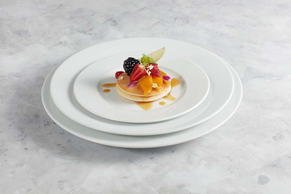 NORWAY Dessertteller (mit Fahne) - (Ø 20,5 cm)