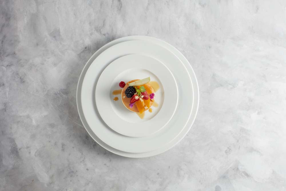 NORWAY Dessertteller (mit Fahne) - (Ø 20,5 cm)