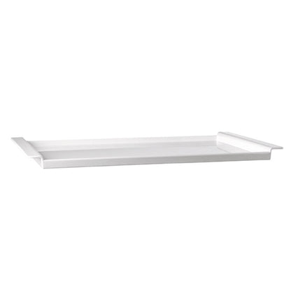 BROTSTATION Melamin-Tablett 59,5 x 35,5 x 3,5 cm - Weiß