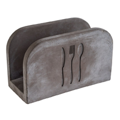 ELEMENT Serviettenhalter 16 x 7,5 x 10 cm - Beton