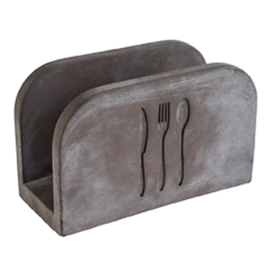 ELEMENT Serviettenhalter 16 x 7,5 x 10 cm - Beton