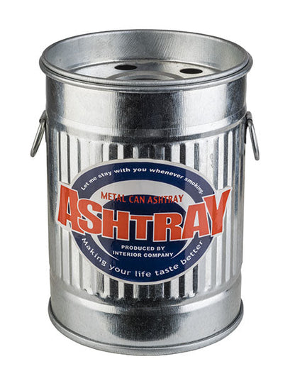 TIN Windaschenbecher Ø 8,5 x 11,5 cm - Metall, verzinkt