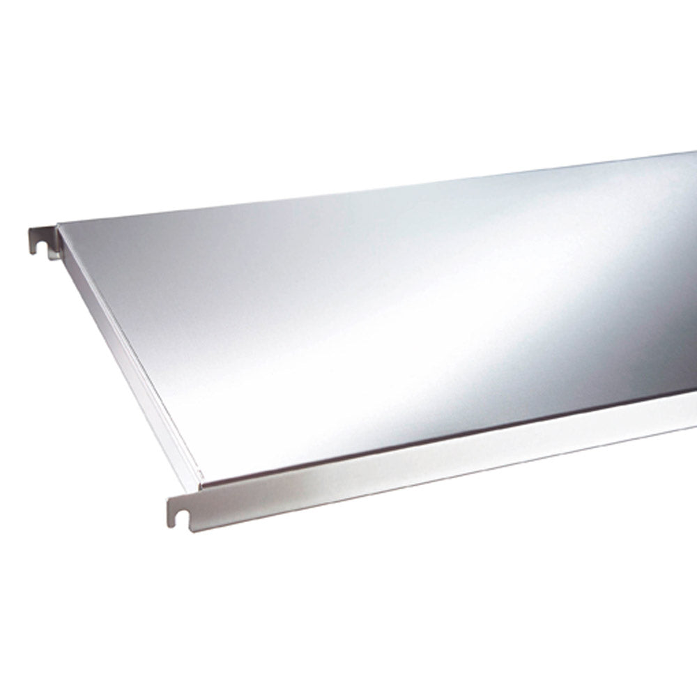 PREMIUM-RACK Aluminium-Regalboden - 90 x 40 cm - Ungelocht