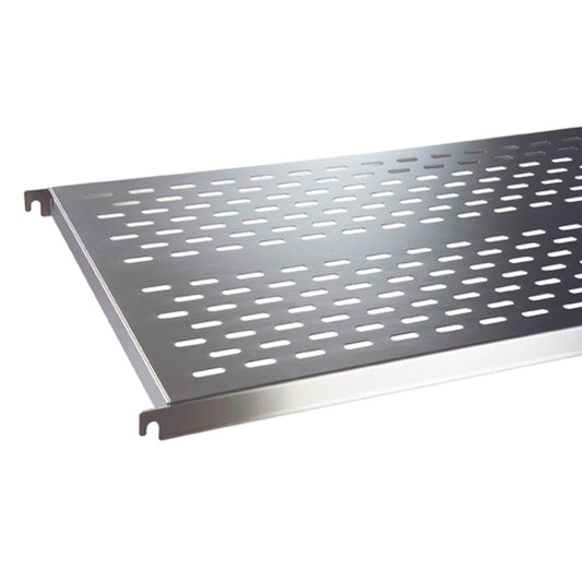PREMIUM-RACK  Aluminium-Regalboden - 80 x 50 cm - Gelocht