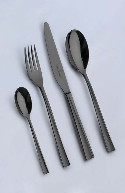 MONTEREY Tafelmesser, massiv, 23,2 cm - schwarz glänzend