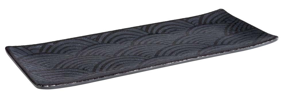 DARK WAVE Platte 29 x 12 cm - Melamin