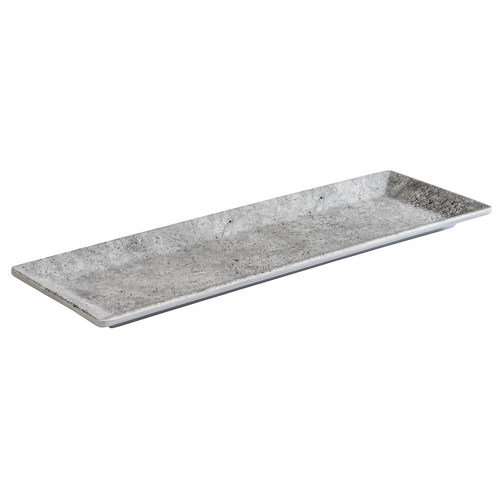 ELEMENT Tablett 31 x 10,5 x 1,5 cm, Melamin - Betonoptik