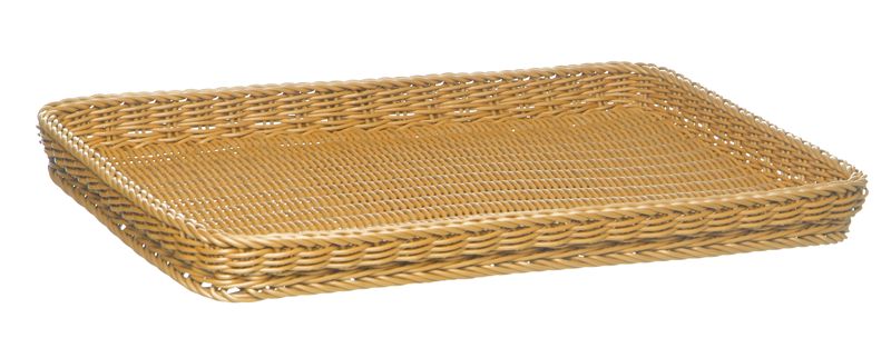 PROFILINE Präsentationskorb PP - 60 x 40 x 5 cm - Natur