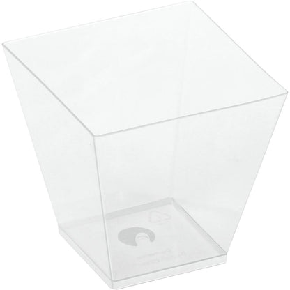 KOVA Fingerfood-Becher 7,2 x 7,2 x 7,2 cm - Inhalt 220 ml (PLA - 8 x 50 Stück)