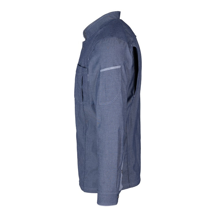 Herren-Kochjacke (Langarm) - Jeans - XL