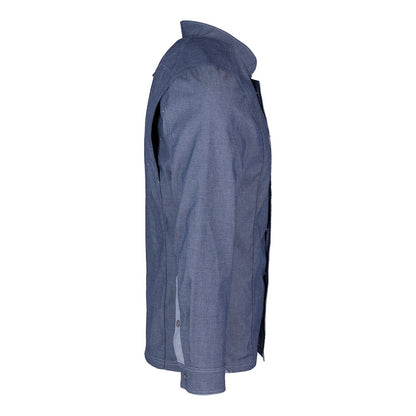 Herren-Kochjacke (Langarm) - Jeans - L