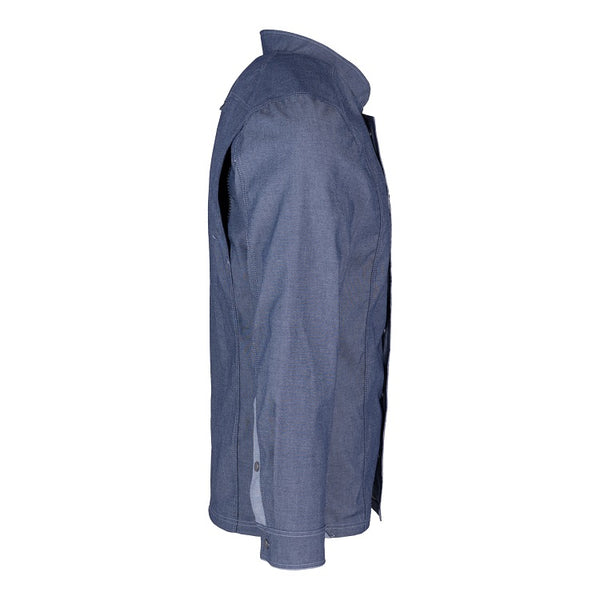 Herren-Kochjacke (Langarm) - Jeans - L