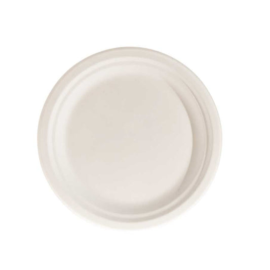 GREENHORN Zuckerrohr-Teller Ø 26 cm, rund (50 Stück)