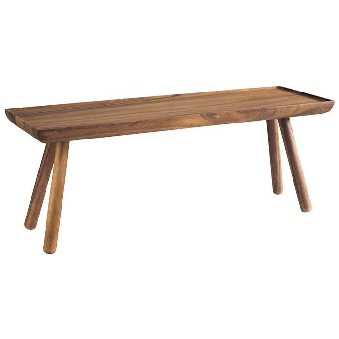 ACACIA Buffetständer 53 x 16,2 x 20 cm - GN 2/4 - Akazien-Holz