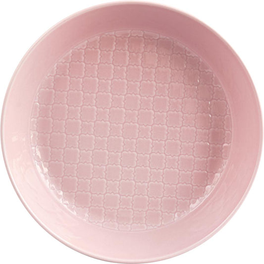 MARRAKESCH Teller mit Rand - Ø 20 cm - Blush Rosa