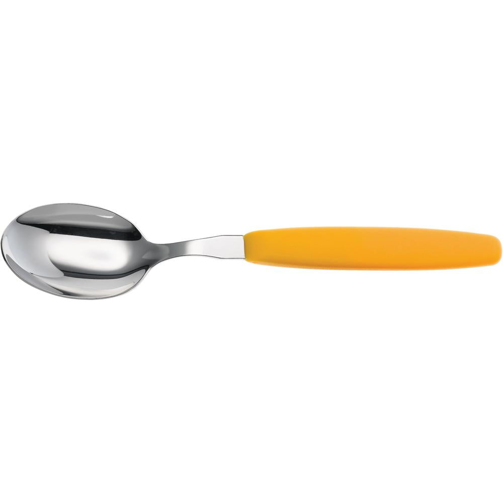 COLORATO Menülöffel 20,5 cm mit Kunststoffgriff - Hellorange