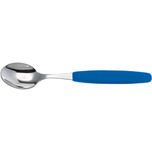 COLORATO Kaffeelöffel 16,5 cm mit Kunststoffgriff - Blau