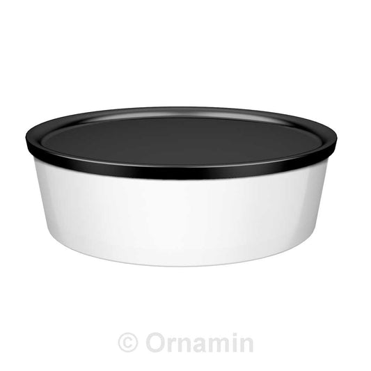 MODELL 1244 Schale Ø 20 x 6 cm -  Inhalt: 1,1 l - weiß (SAN)
