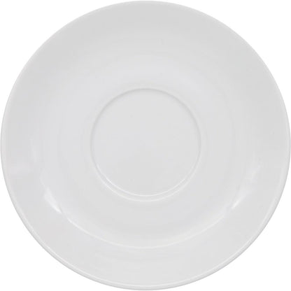 NANA Cappuccino-Untertasse - (Ø 16,3 cm) - Weiß