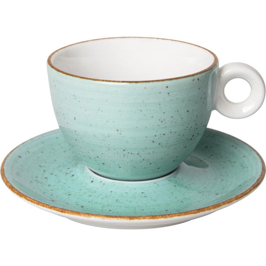 VINTAGE Cappuccino-Obere 20 cl - Aquamarin