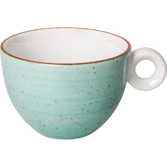 VINTAGE Cappuccino-Obere 20 cl - Aquamarin