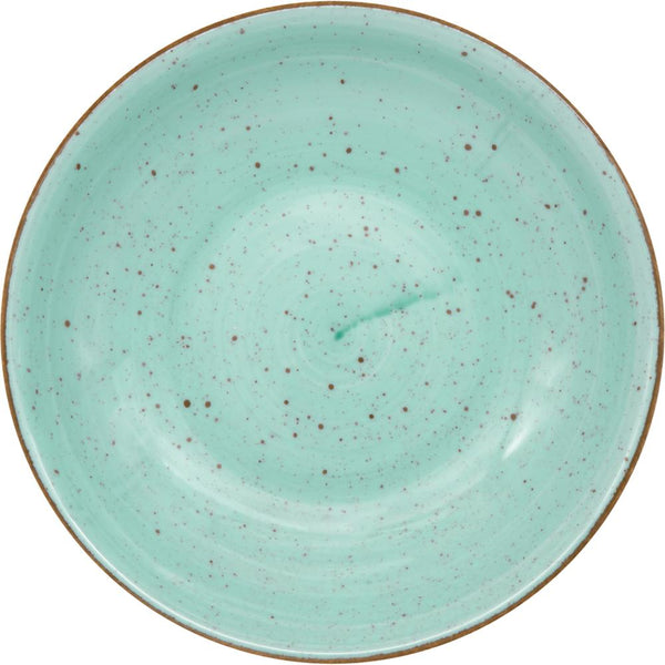 VINTAGE Coupteller tief Ø 20 cm - Aquamarin
