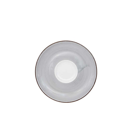 VINTAGE Milchkaffee-Untere 16,5 cm - Achat-Grau