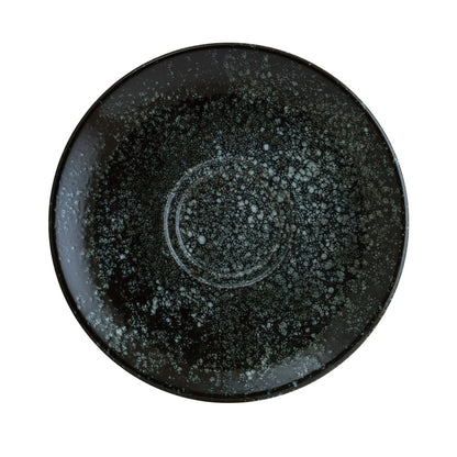 COSMOS BLACK Kombi-Untere - Ø 16 cm - für Kaffee-, Milchkaffee-Obere und Henklebecher