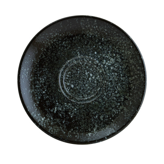 COSMOS BLACK Kombi-Untere - Ø 16 cm - für Kaffee-, Milchkaffee-Obere und Henklebecher