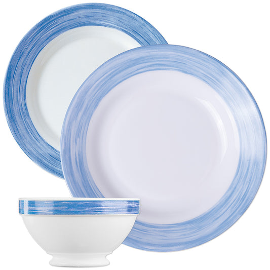 BRUSH Kinder-Gedeck-Set - Blue - 72-tlg.