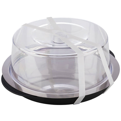 Thermo-Tablett rund 6-teilig (schwarz)