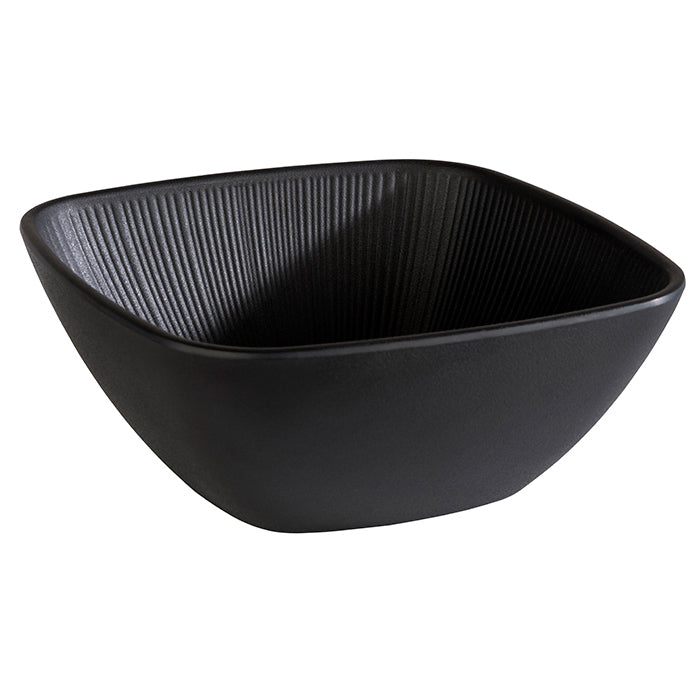 NERO Bowl - 25 x 25 x 11 - 3.5 l - Melamin - Schwarz