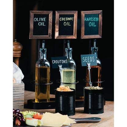 Olivenöl- und Essigflasche 25 cl