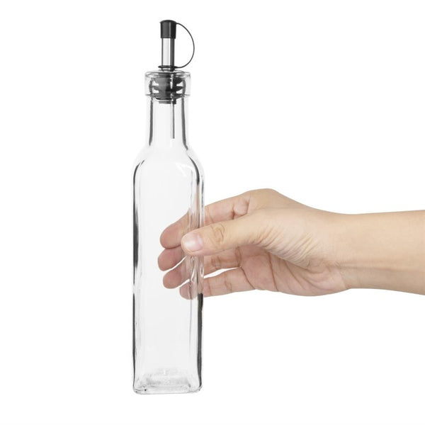Olivenöl- und Essigflasche 25 cl