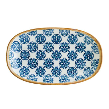 LOTUS Platte, oval - 34 x 19 cm