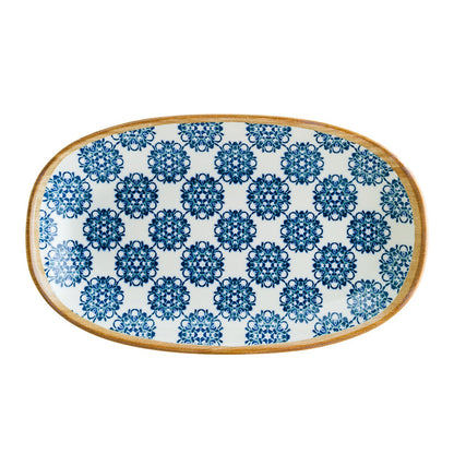 LOTUS Platte, oval - 34 x 19 cm