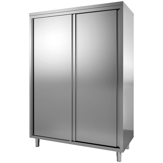 Profiline Hochschrank 800x600 mit Flügeltür - Edelstahl