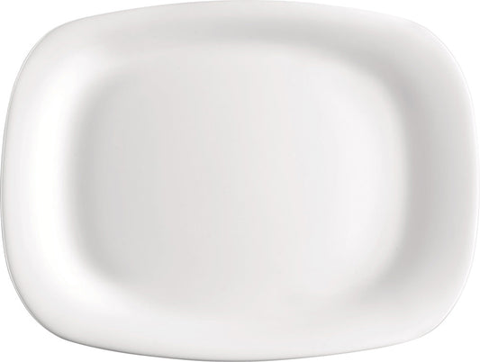 GRANGUSTO Platte, Rechteckig - 21,7 x 16,3 cm - weiß