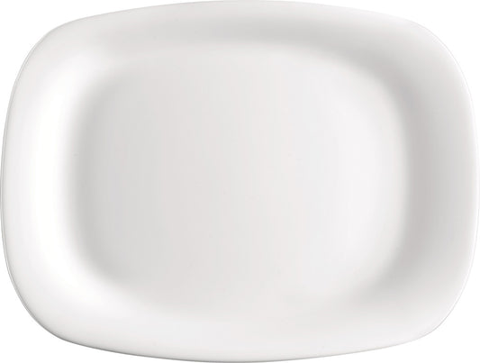 GRANGUSTO Platte, Rechteckig - 28 x 21 cm - weiß