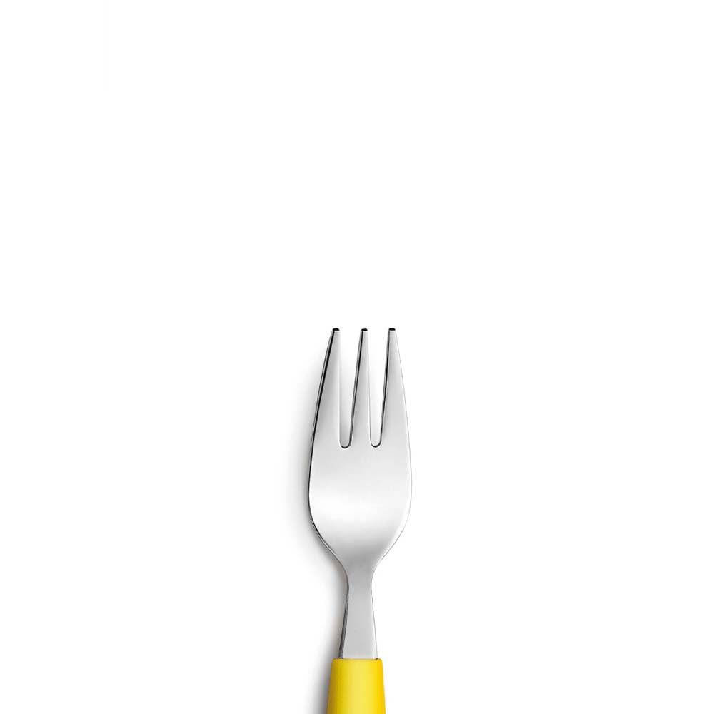 PIXEL Kuchengabel - 16,9 cm - Lemon